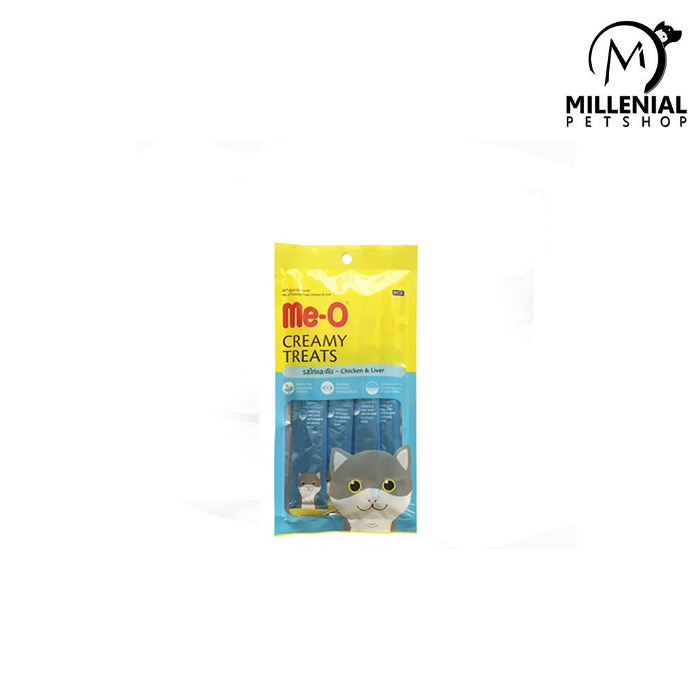 Makanan Kucing Meo Creamy Treats 15gr snack 15 gr All Variant Cemilan kucing Basah Meo Creamy 15gr