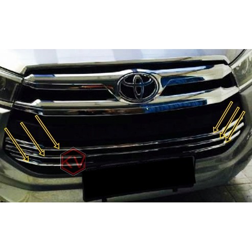 List Grill Radiator (4pcs) All New Innova 2016 | Kikim Variasi