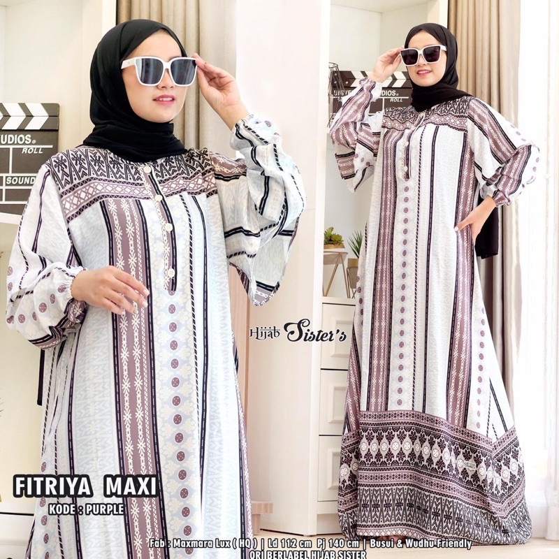 Fitriya Maxi Dress Maxmara Motif