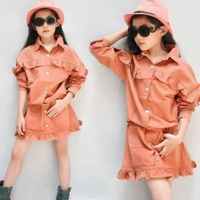 Miyami Set Kids 6-7 tahun | Baju Setelan Anak Perempuan