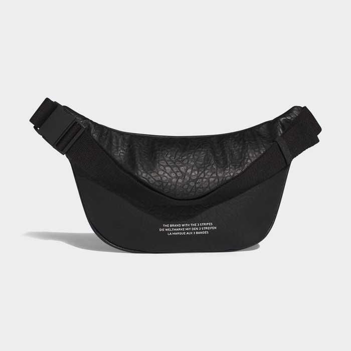 Original Adidas Waist Bag Leather Pouch Bag Tas Pinggang Ready Stock