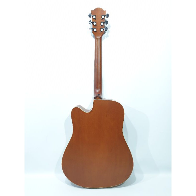 Gitar Akustik Merk Cole Clark Warna Natural Jumbo Spruce Trusrod Senar String Jakarta Murah