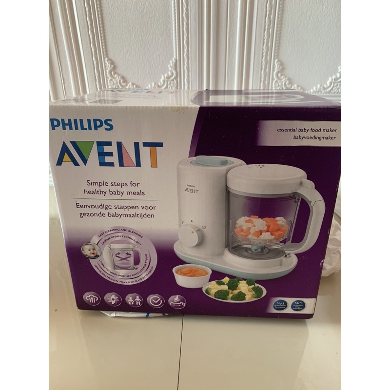 food maker / blender philips avent essential baby food maker barang baru