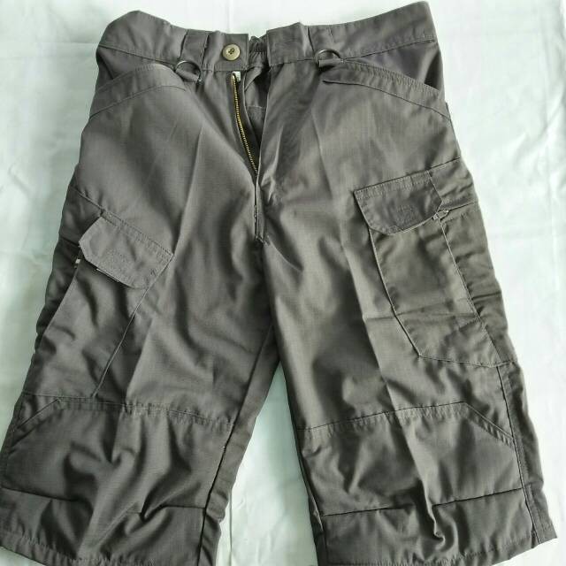 celana pendek helicon/blackhawk/tactical dark grey ripstop cotton