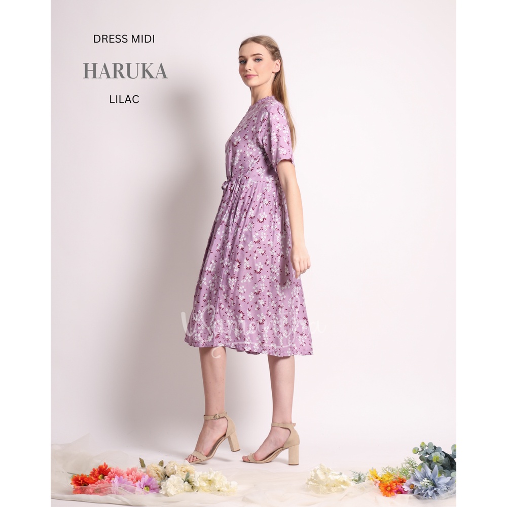 vSamantha - Dress / Daster Midi Korean Haruka