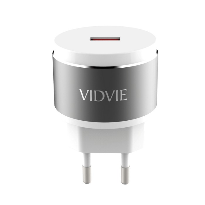 Charger VIDVIE Qualcomm Quick Charge 3.0 with type-c cable PLE211 Q - Travel charger