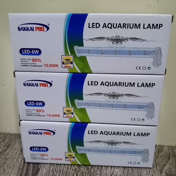 MURAH LAMPU GANTUNG SAKKAI PRO 6 WATT / LED JEPIT 6 WATT / LAMPU AQUASCAPE