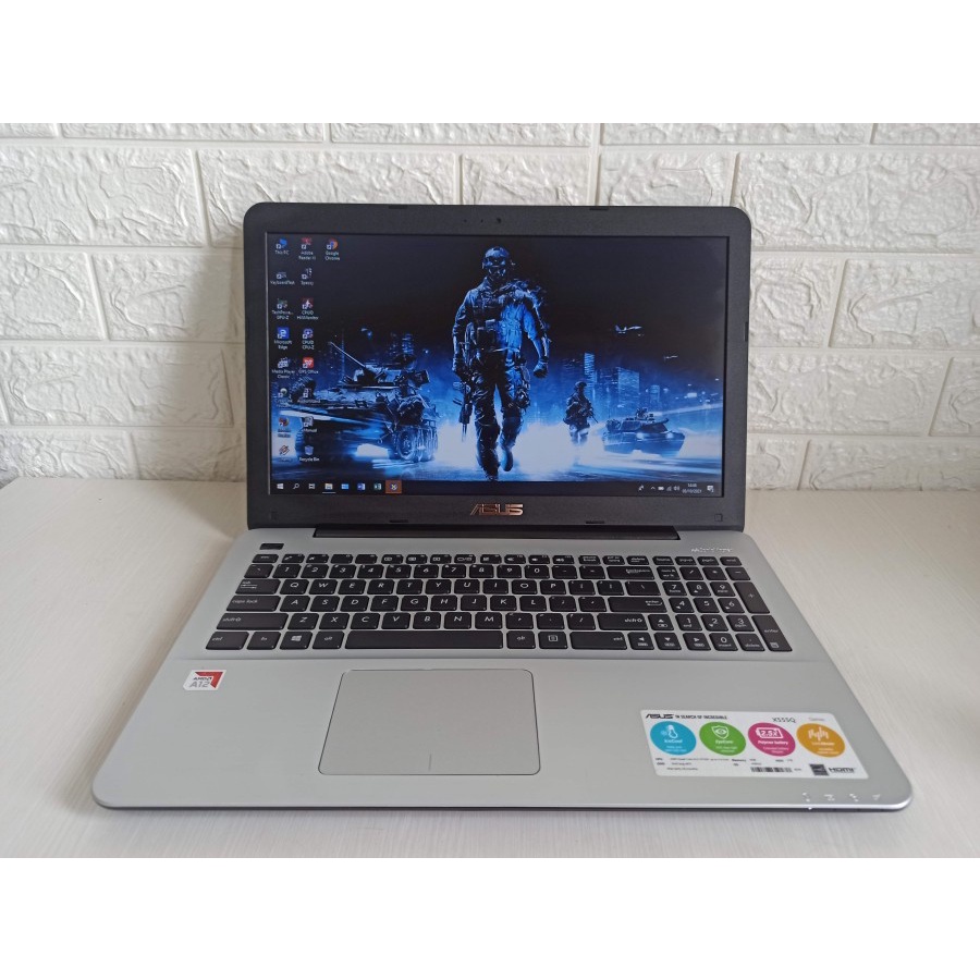 Asus X555QA AMD A12 Gen 7 RAM 8GB SSD Radeon R7 Laptop Second Bekas x555q not i5 i7 gen7