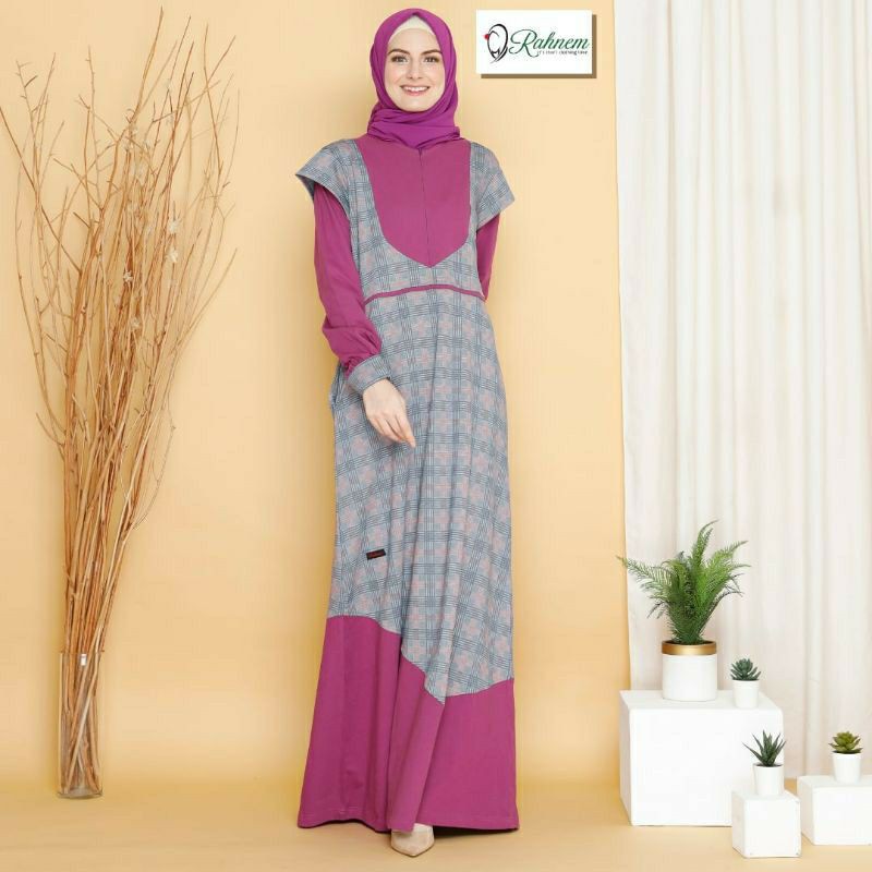 Gamis muslimah RAHNEM GM 38 FANTA