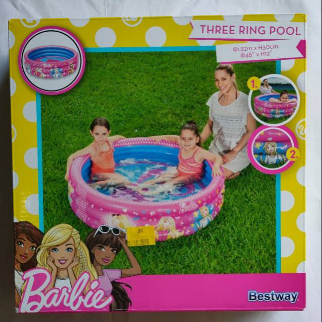 Kolam renang bestway ukuran diameter 1,22m tinggi 30 cm