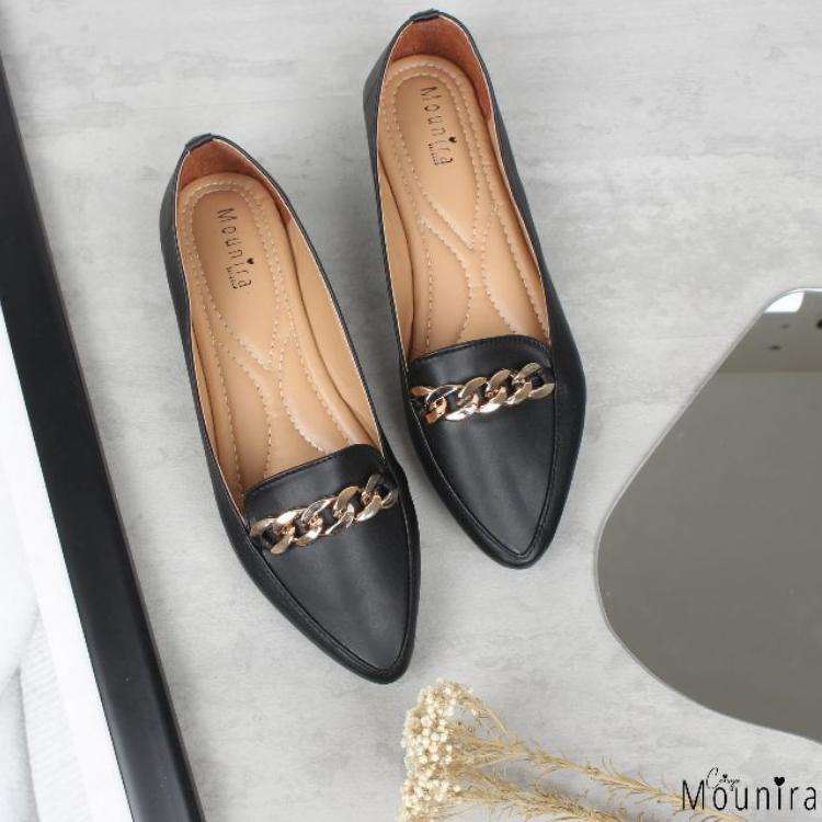 Rebecca Flat Shoes By Ceisya Mounira A7R4