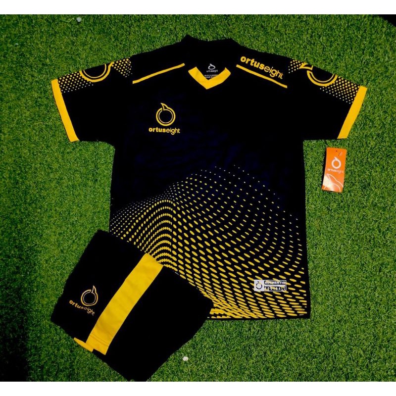 kaos bola atau baju bola junior umur 7 tahun s/d 13tahun-Hitam kng Naruto