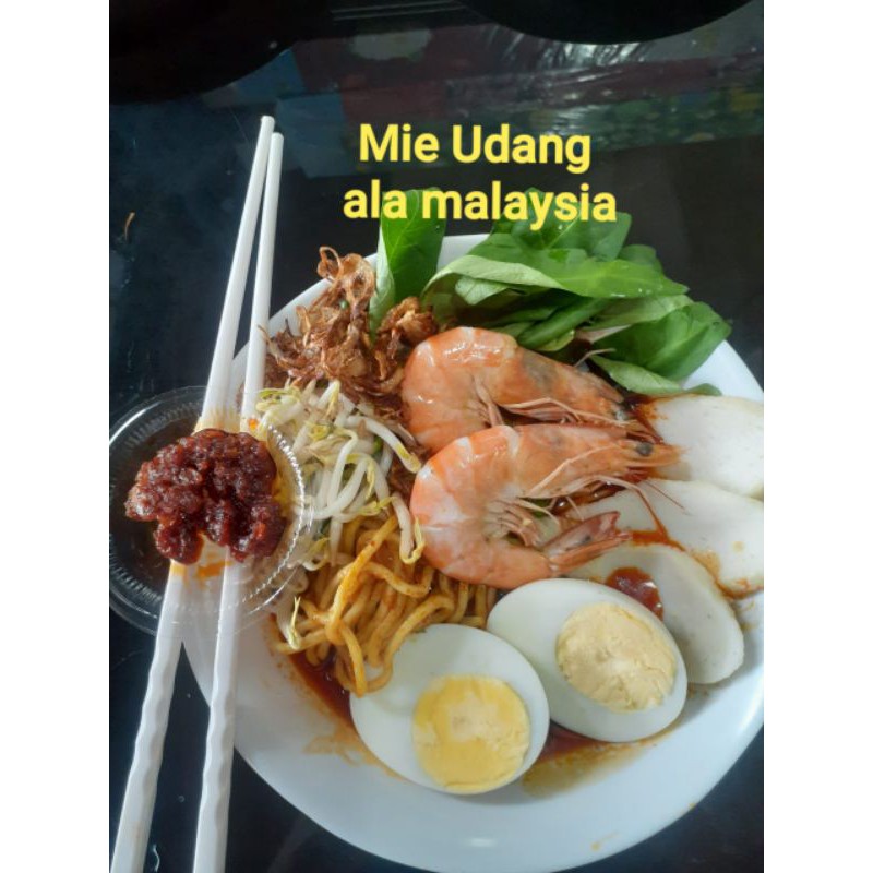 

Bakmie Seafood Kuah Udang