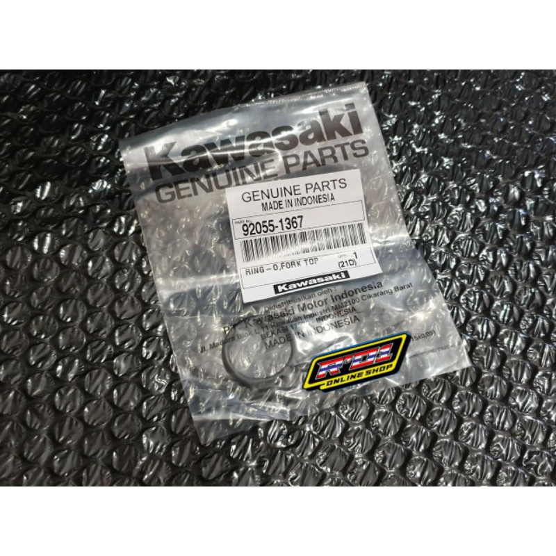 Oring as shock tutup as shock atas ninja r ninja ss original kawasaki