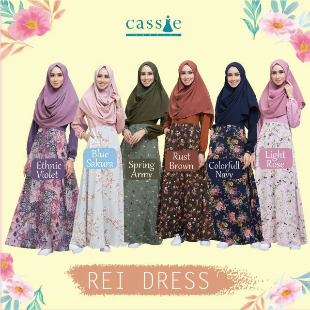 Jual Rei Dress Original By Cassie Labels Shopee Indonesia