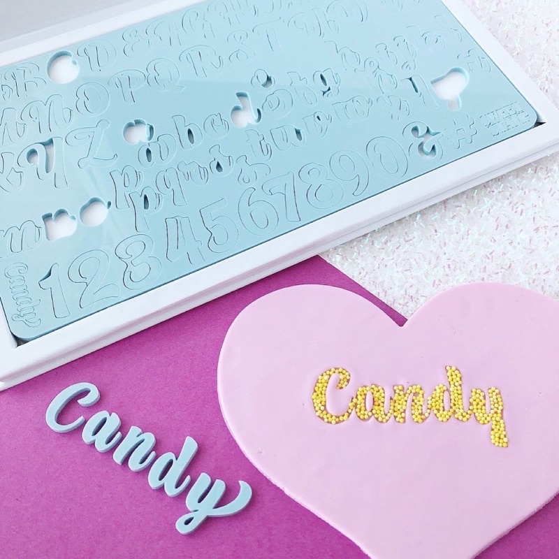 

Sweet Stamp Lettering CANDY - MEDIUM