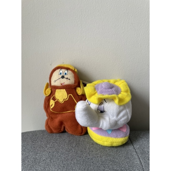 Mrs. Potts dan Cogsworth beauty and the beast MCD