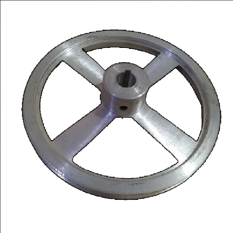 Pulley / Pully / Puli / Poli / Poly / Polly Jalur A1 Diameter 8” Inch As 30 mm Aluminium