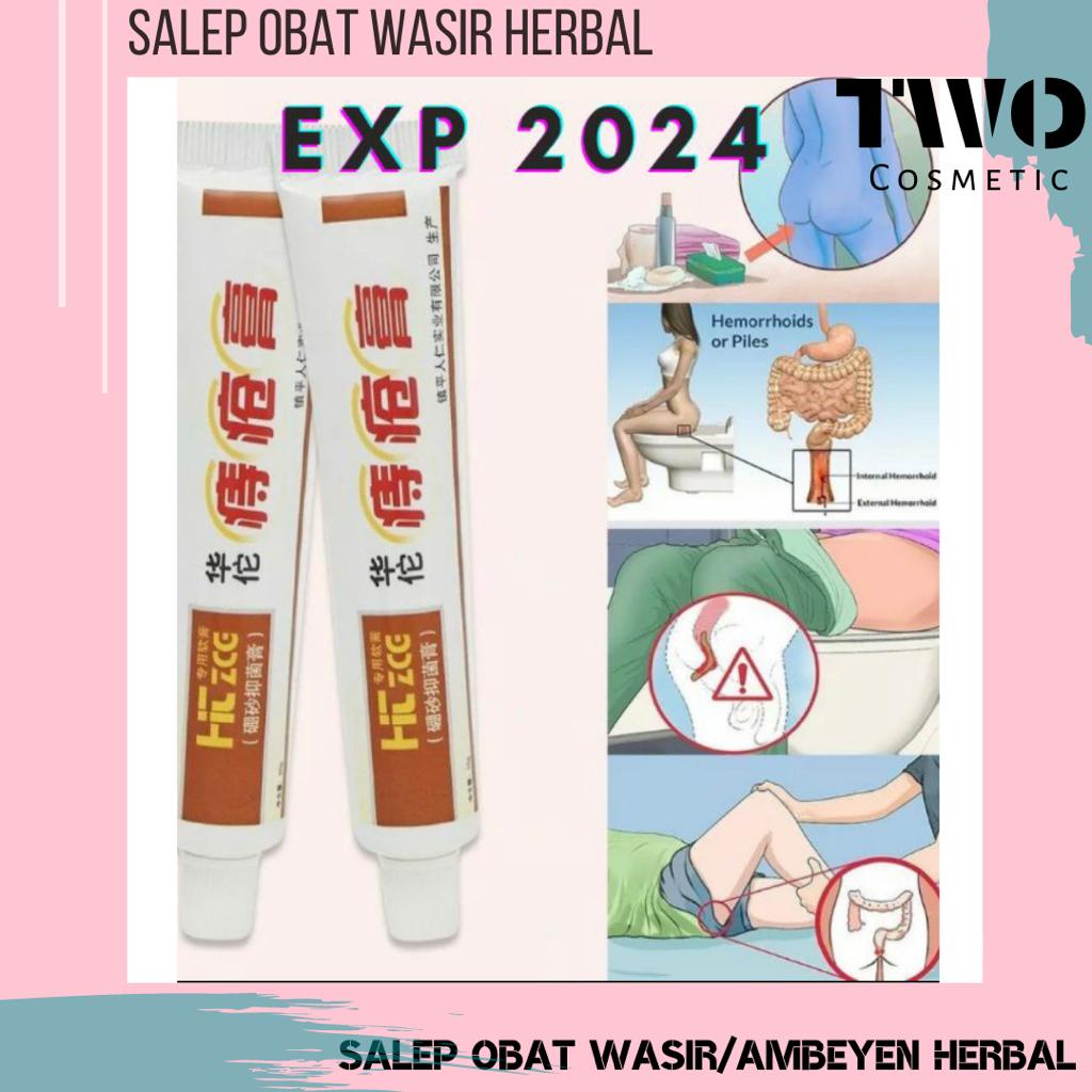 (COD) HUATUO SALEP WASIR HERBAL AMBEIYEN SALEP AMBIEN ALAMI CINA HUATUO ZHICHUANG GAO 100% ORI