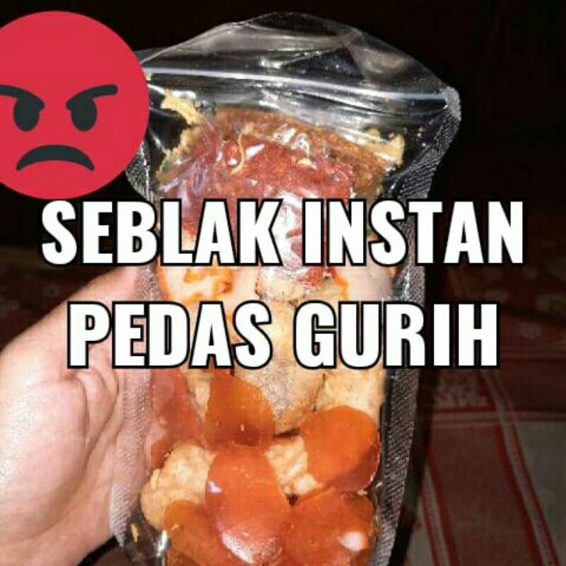 

Seblak instan gurih pedas