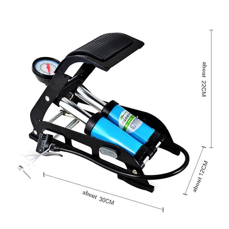 ROCKBROS  Bicycle Tire Portable Air Pump Double Cylinder FP445S-1