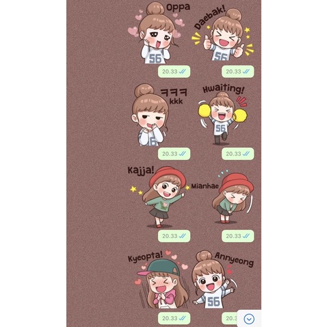 

30 STIKER WHATSAPP MURAH HARGA 10.000