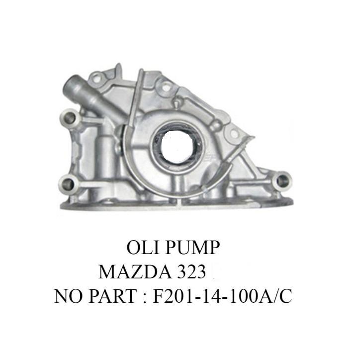 oil pump pompa oli mazda 323 ford laser ysk F201-14-100A