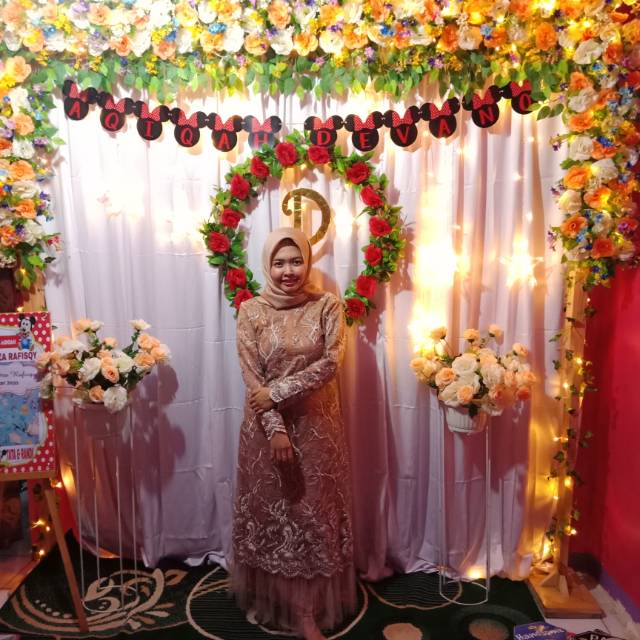 Dekorasi lamaran /aqiqah / wedding /tasyakuran