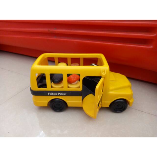 red yellow fisher price car