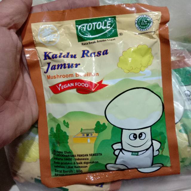 

TOTOLE KALDU JAMUR 80Gr