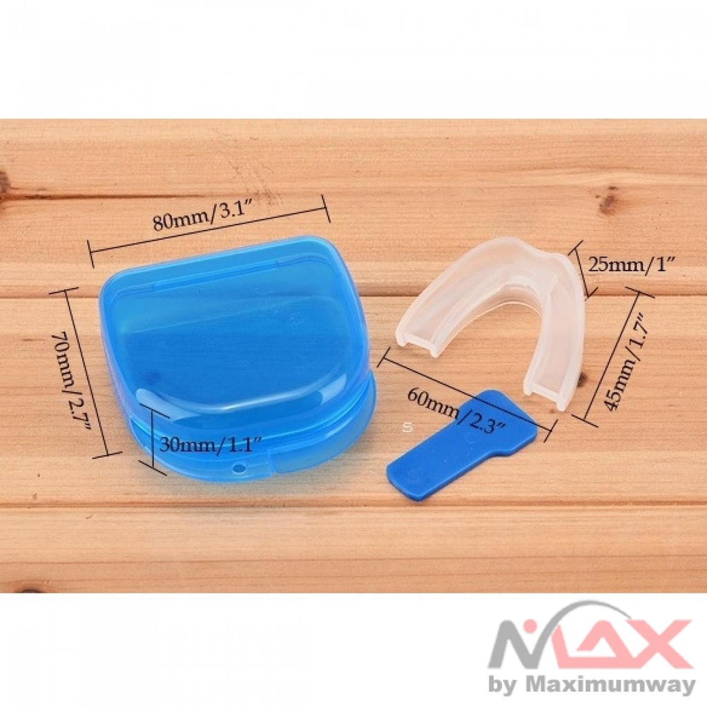 InniFun Stop Snoring Solution Mouthpiece / Alat Bantu Ngorok - BC003 Warna Biru