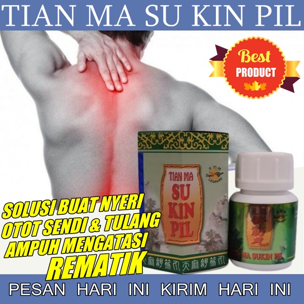 

tian ma su kin pil obat ampuh asam urat reumatik nyeri sendi dan encok asli paling ampuh ORIGINAL