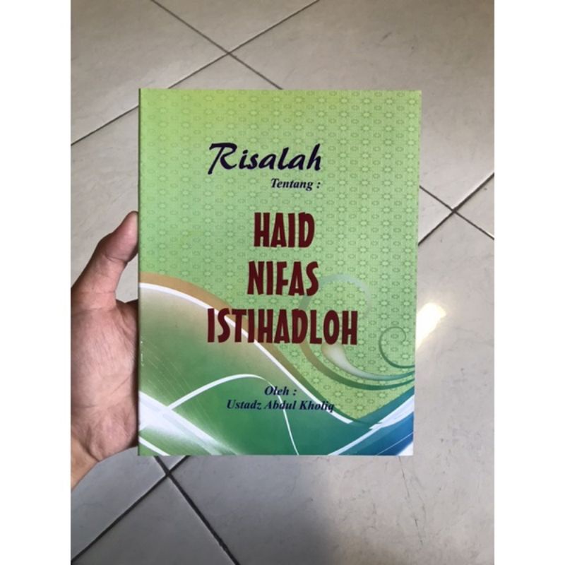 

Buku Risalah Haid Nifas Istihadhoh