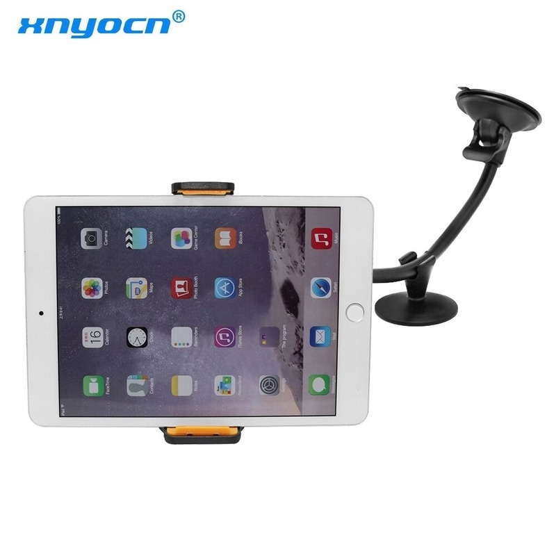 Dudukan Tablet Mobil Bracket Kaca Depan Mobil Dashboard Tablet Mendukung Mobil Ipad Dudukan Ponsel Cangkir Hisap Dudukan Telepon Universal 4-11 Inci