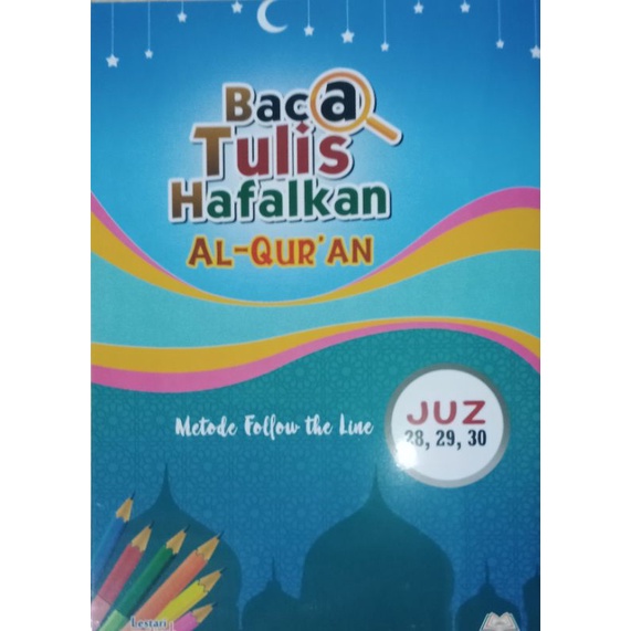 Buku Baca Tulis Hafalkan Alquran Juz 28 29 30