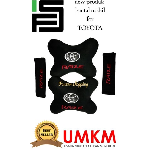BANTAL MOBIL TOYOTA RAIZE/SANDARAN KEPALA/AKSESORIS