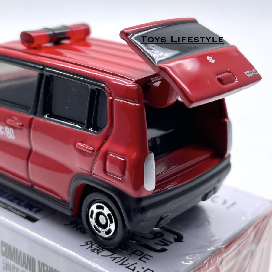 Mobil Tomica Diecast 106 Suzuki Hustler Fire Command Vehicle