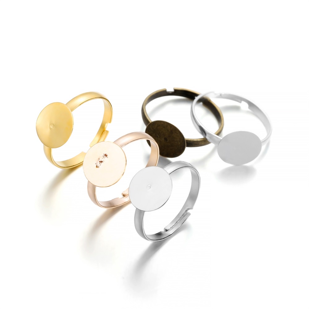 20pcs Cincin diy yang dapat disesuaikan secara manual