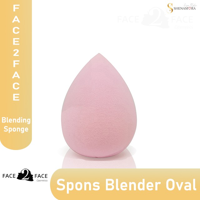 Face 2 Face Spon Wajah / Blending Sponge Type Oval