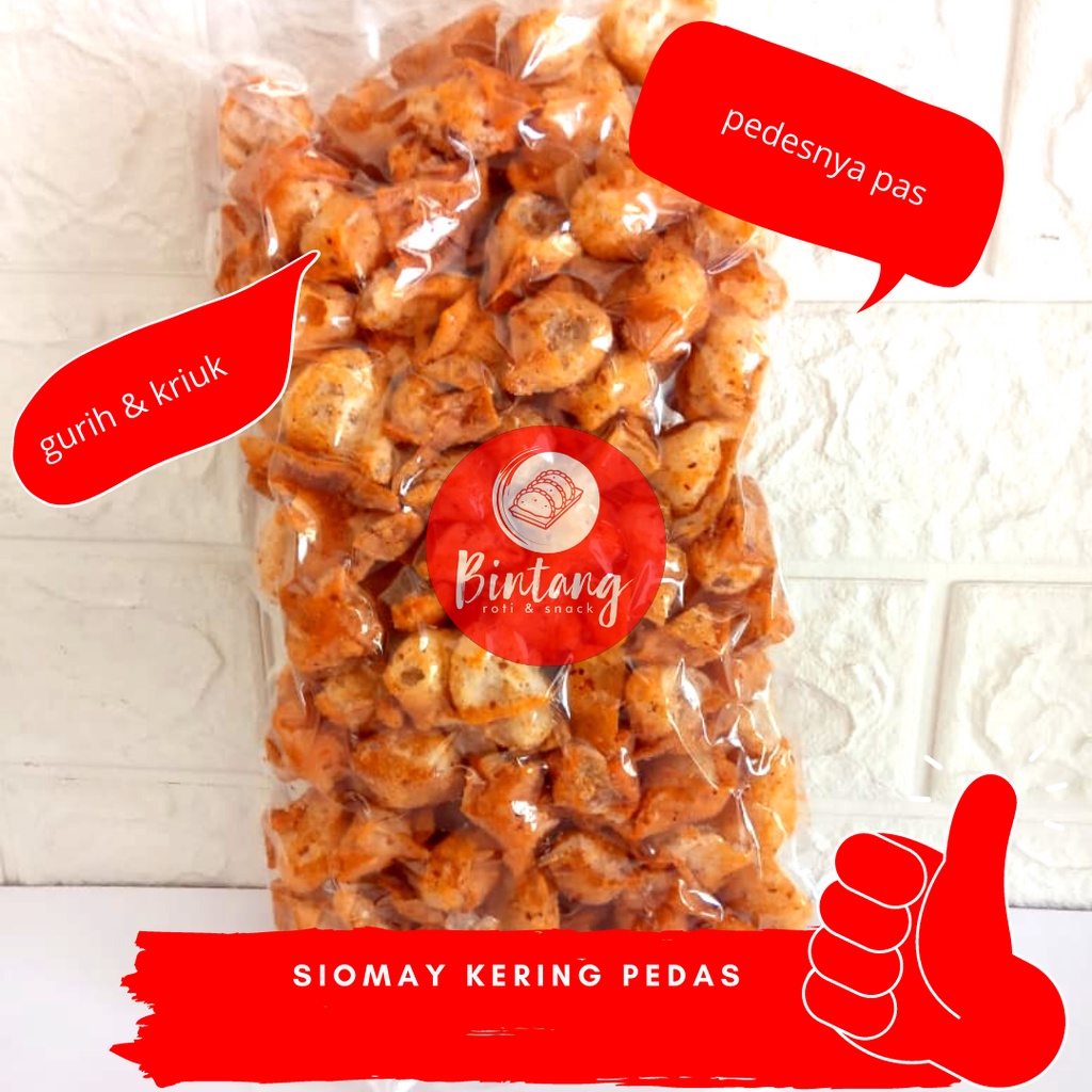 Jual Siomay Kering Pedas Cuanki Pedas 500 Gr Indonesia Shopee Indonesia