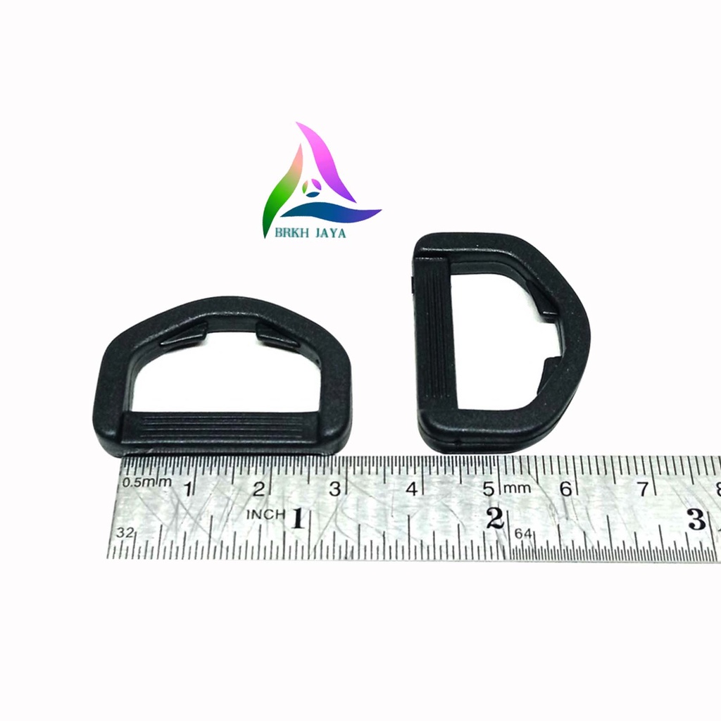 RING D TAS UKURAN 2.5 CM PLASTIK BUCKLE ACETAL