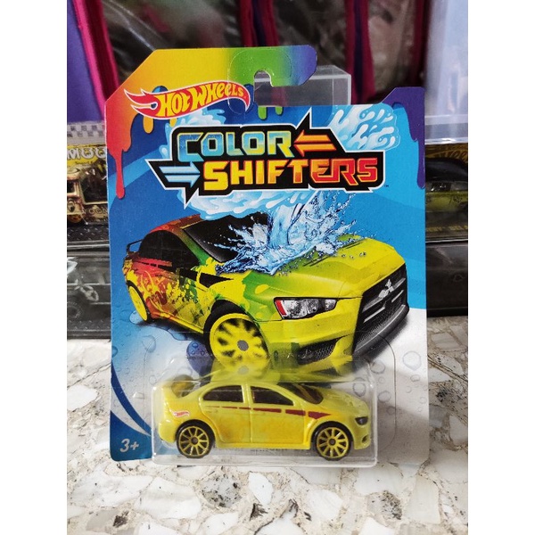 Lancer Evolution Hotwheels Color Shifter