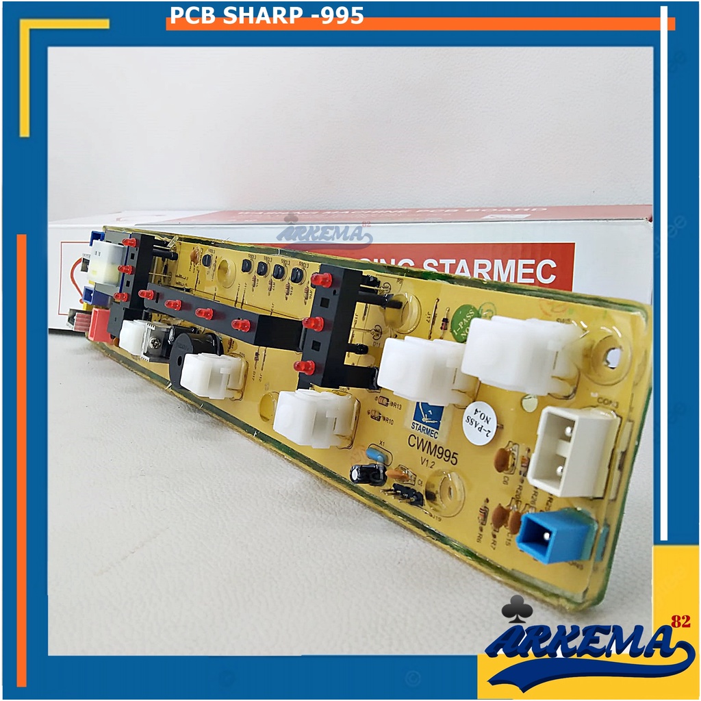 MODUL PCB MESIN CUCI SHARP ES-F800H ES F800H / ESF800H ESF850H / B / S ( 45-995 )