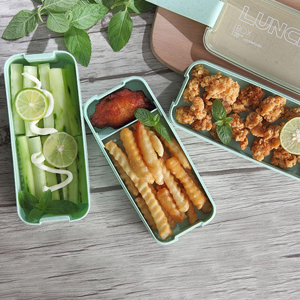 Solighter Set Kotak Makan Siang Bento Model 3 Lapis Untuk Kantor