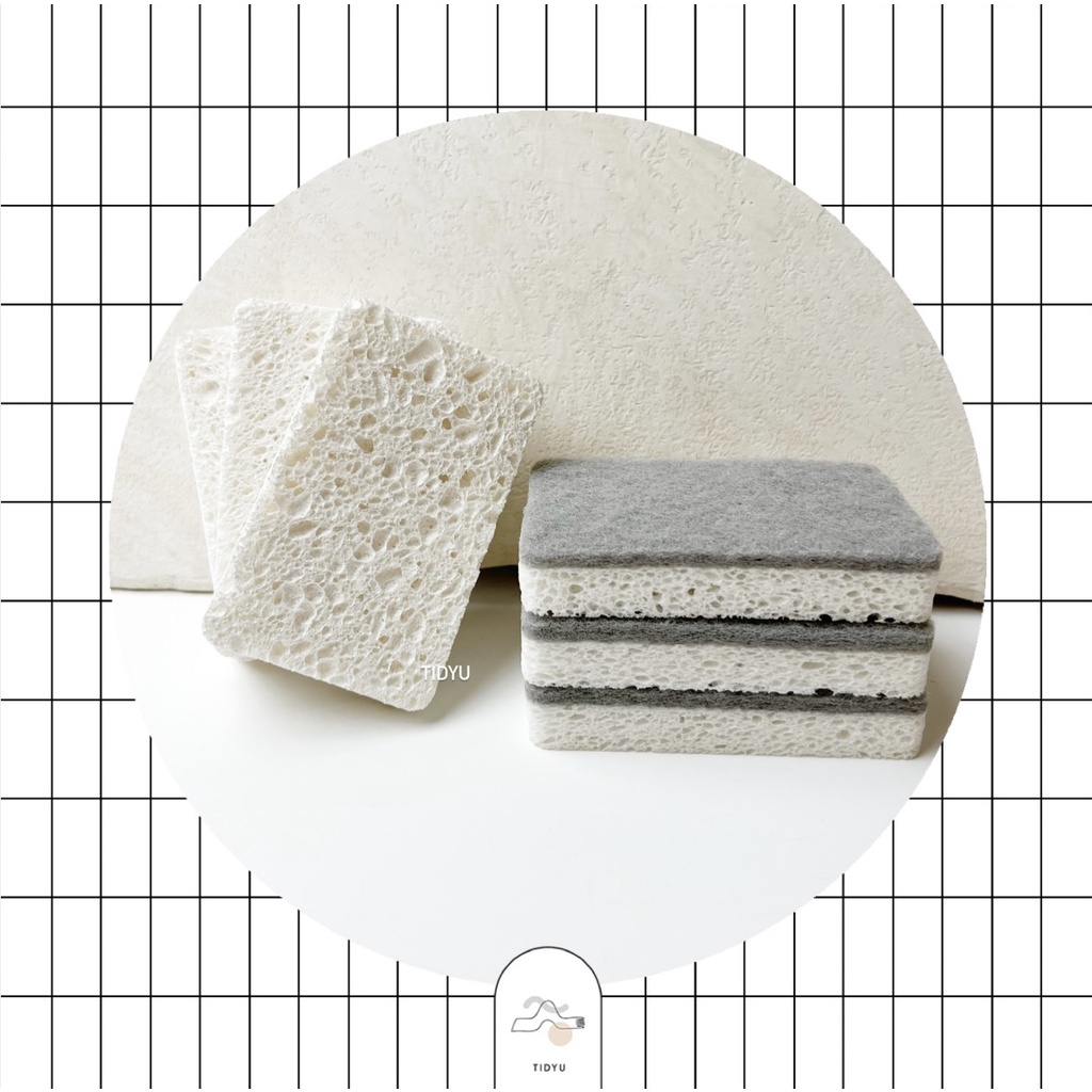 TIDYU Eco-Sponge | Dishwashing Sponge | Spons Cuci Piring Eco Friendly