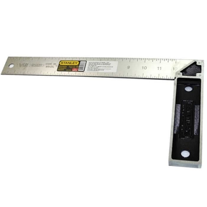 

Stanley STHT46536-8 Penggaris Siku Tukang 12 Inch 305 mm Mistar Try Square 12
