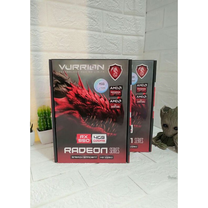 Vga vurrion rx 550 4gb ddr5