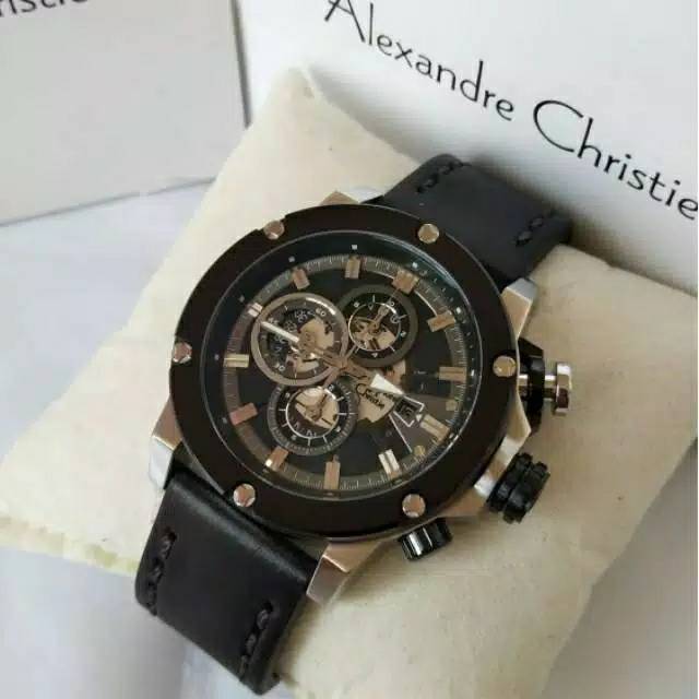 Alexandre christie 6491 ac6491 6491mc black silver