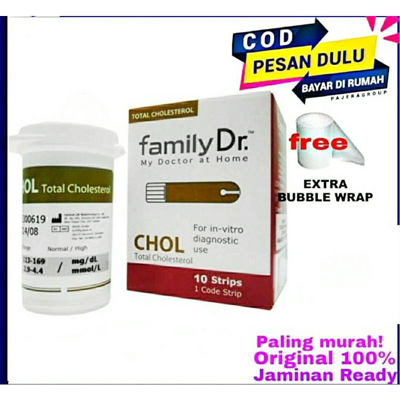 Strip Family Dr kolesterol / Cholesterol Family Dr / Refill kolesterol Family Dr / strip kolesterol.