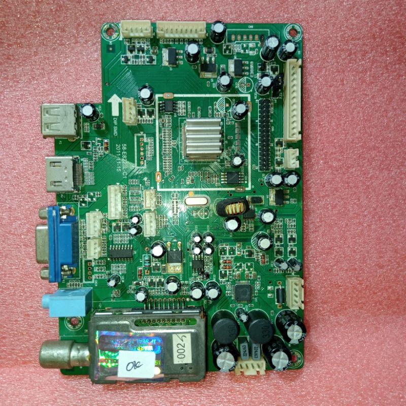 POLYTRON PLM24B33 - PLM 24B33 MESIN TV LED MAINBOARD MOTHERBOARD MB MOBO MODUL TV